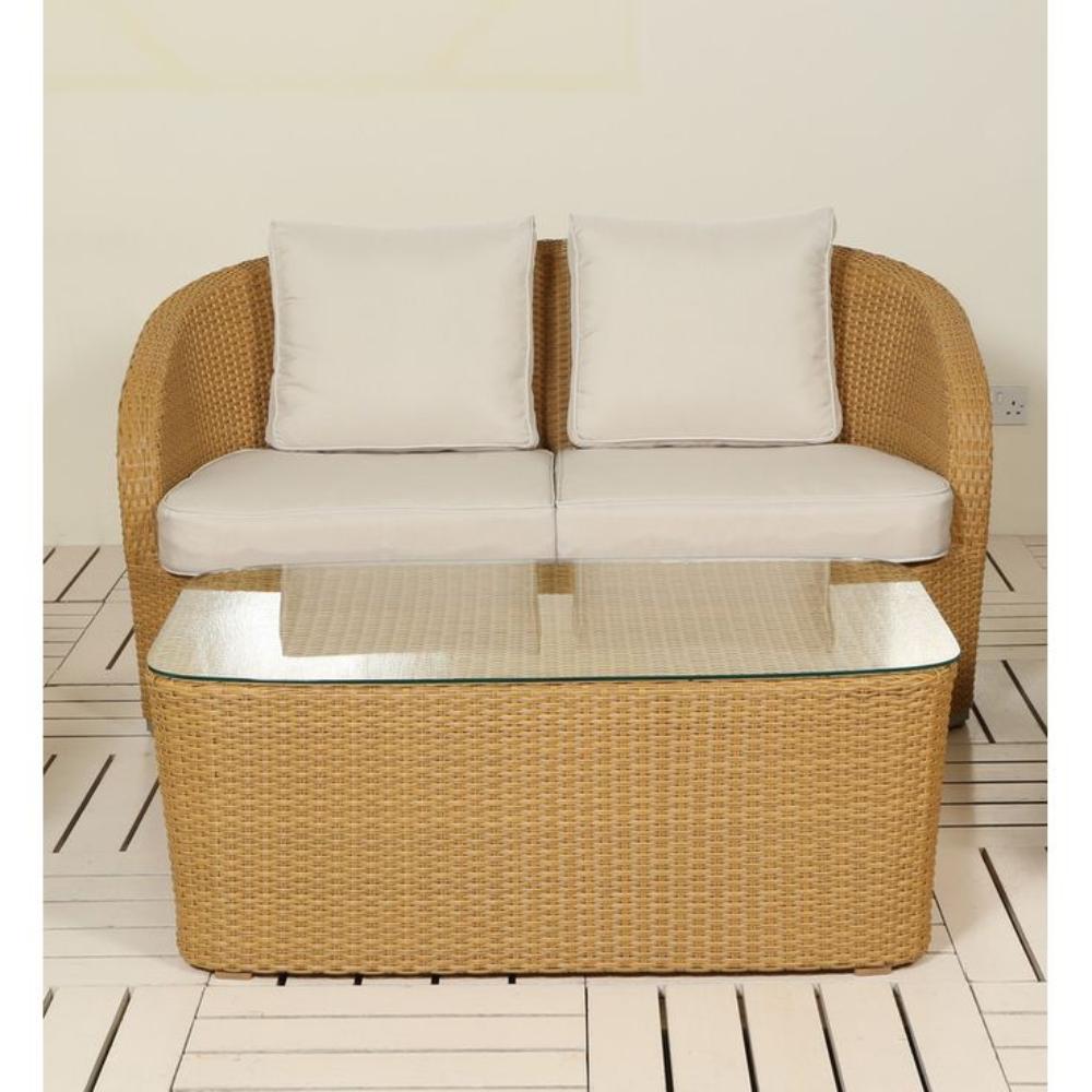 Grenada Natural 2-Seater Sofa