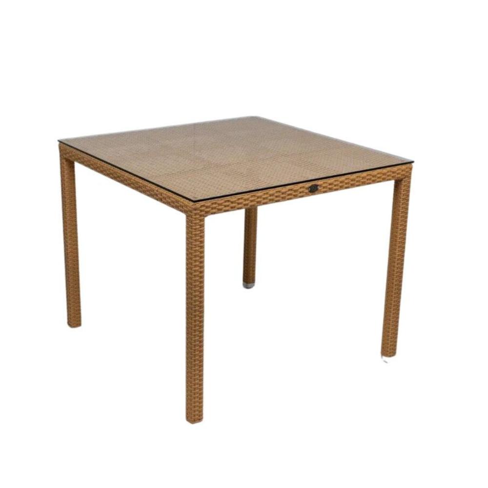 Nice Natural Square Small Dining Table