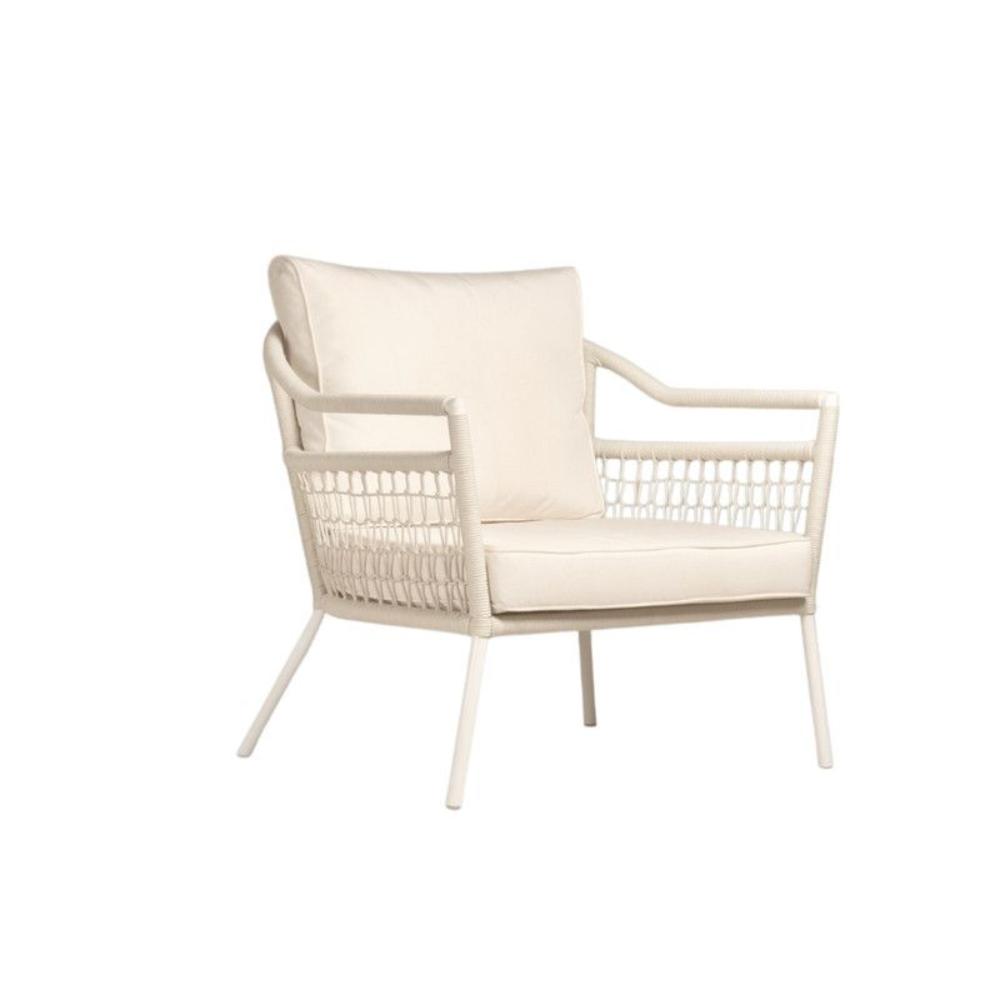 Sardinia White 1-Seater Sofa