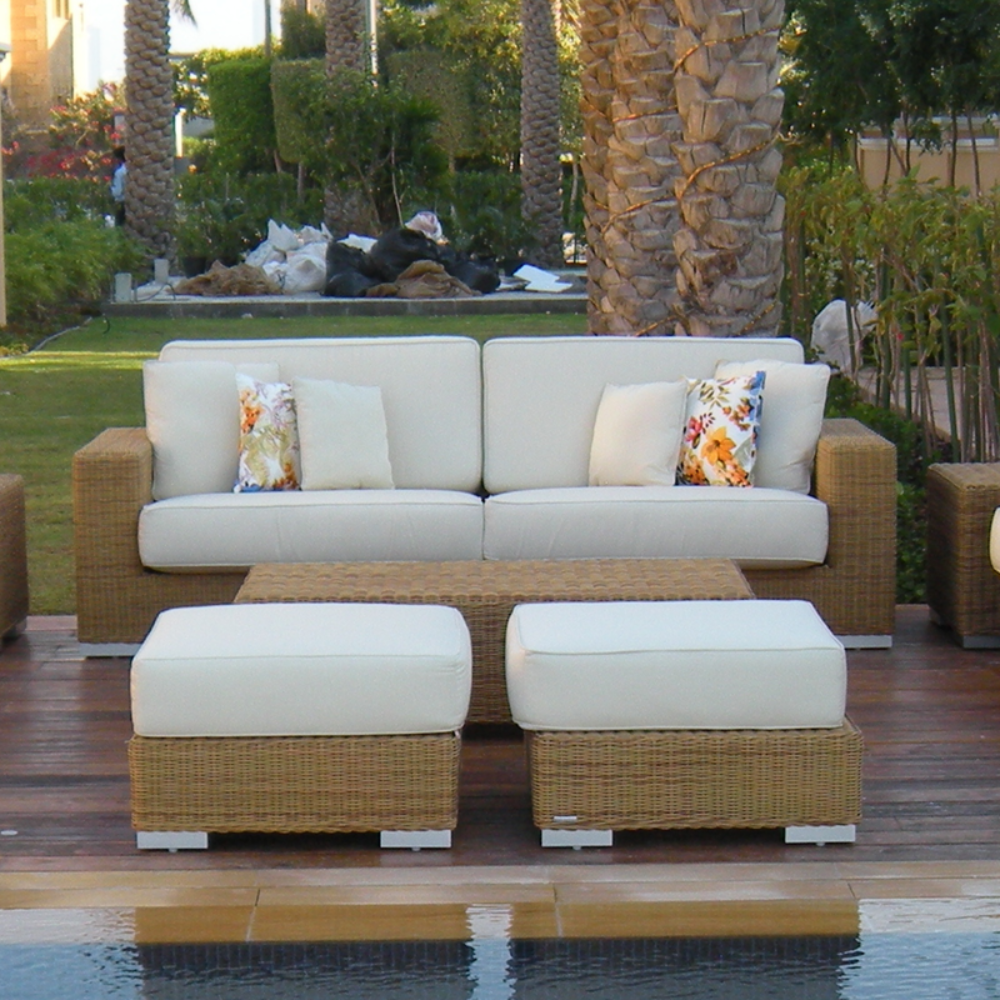 Tahiti Natural 2- Seater Sofa