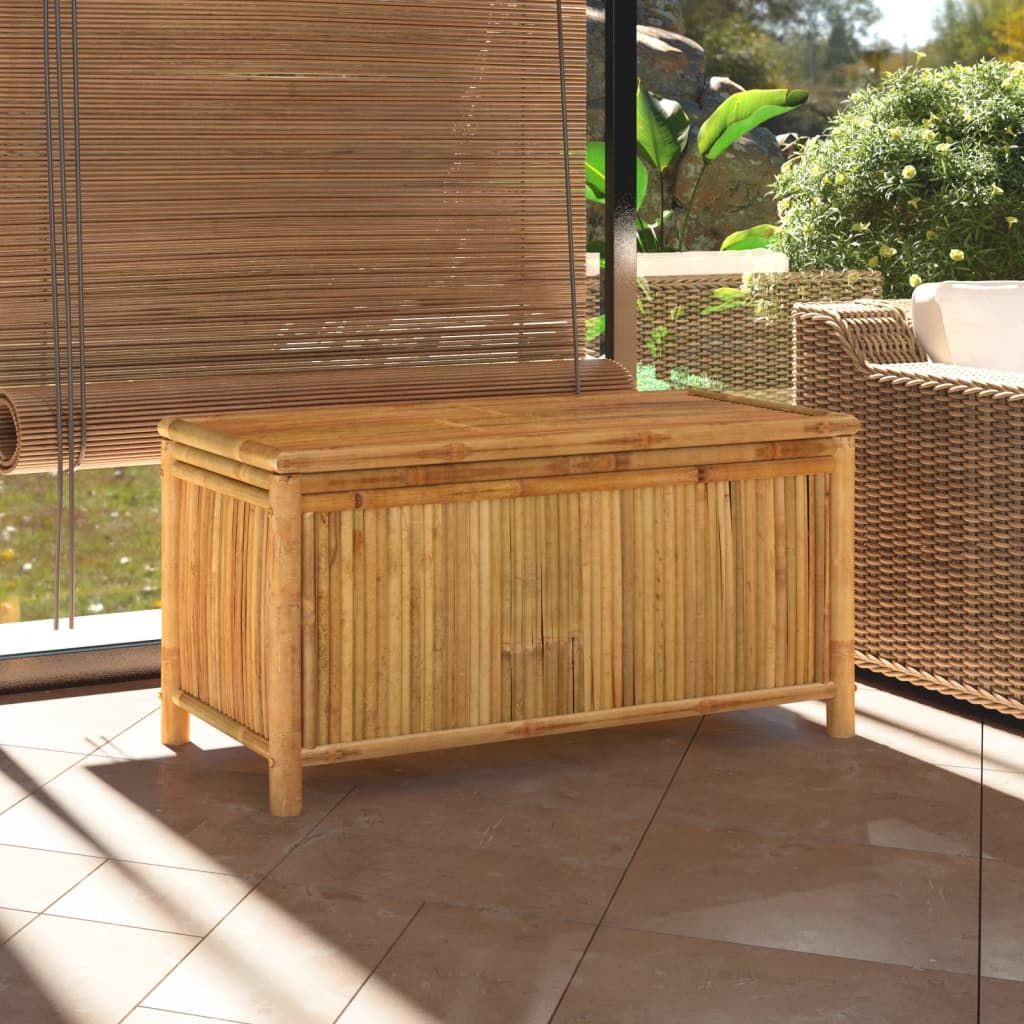 vidaXL Garden Storage Box Bamboo