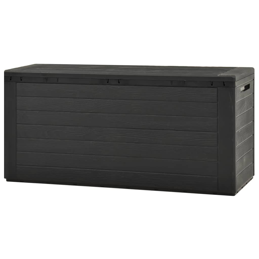 vidaXL Garden Storage Box Anthracite