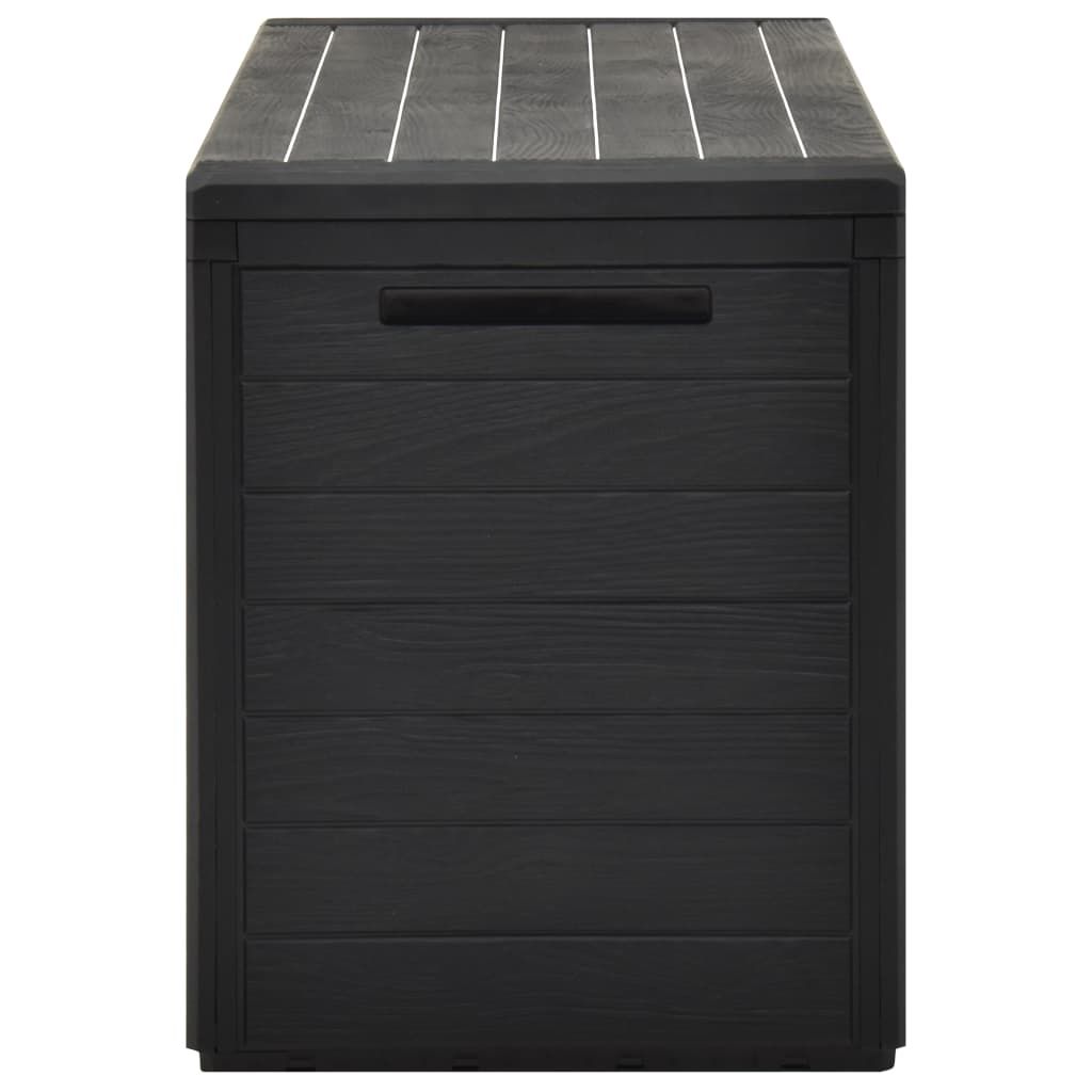 vidaXL Garden Storage Box Anthracite