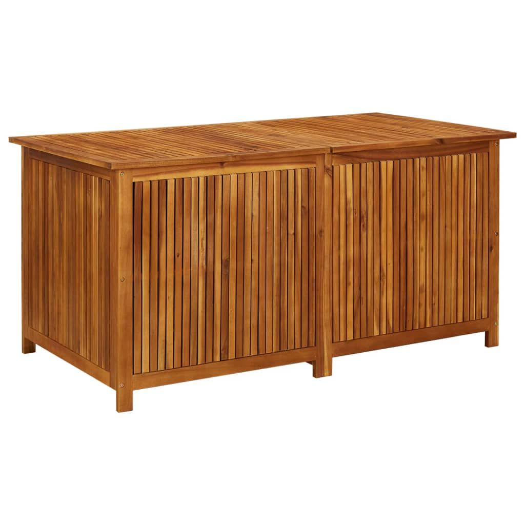 vidaXL Garden Storage Box 150x80x75 cm Solid Acacia Wood