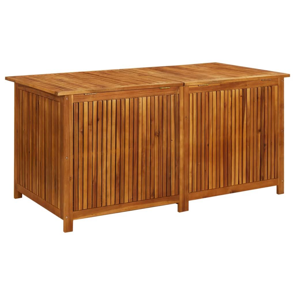 vidaXL Garden Storage Box 150x80x75 cm Solid Acacia Wood