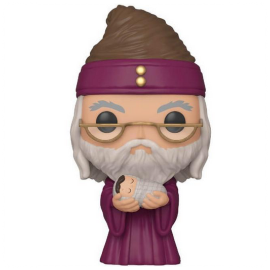 Funko - Pop! HP - HP- Dumbledore w/Baby Harry