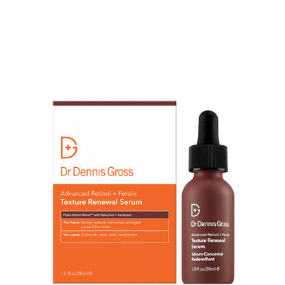 Dr. Dennis Gross Skincare Advanced Retinol and Ferulic Texture Renewal Serum 30ml