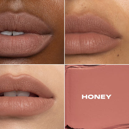 Morphe Lip Filter Hydroplump Soft Matte Lipstick 2.3g - Honey