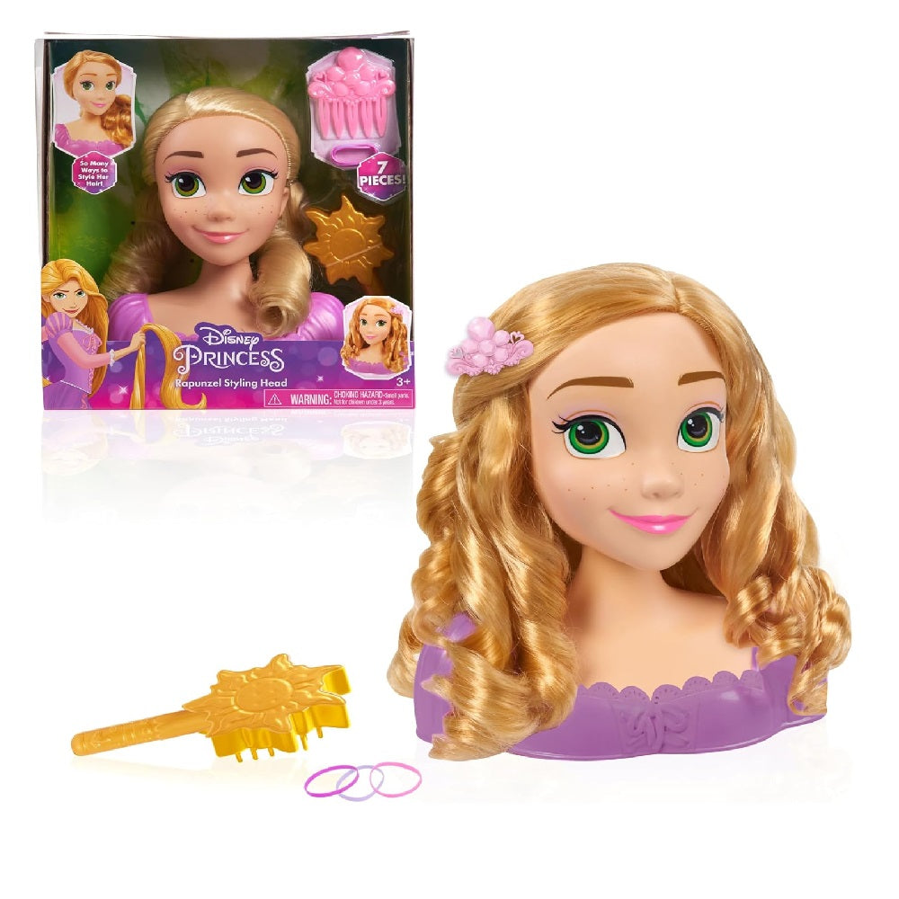 Just Play Disney Princess Small Styling Heads - Rapunzel