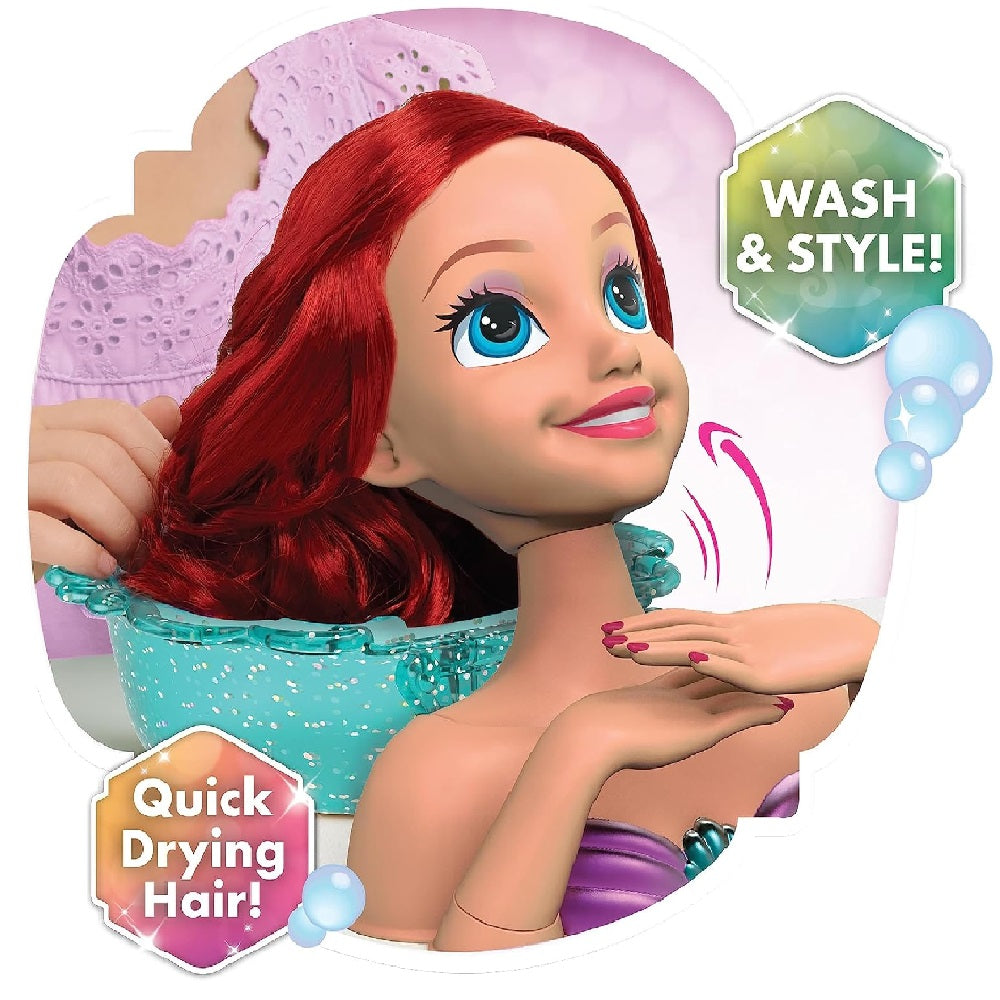 Just Play Disney Princess Feature Spa Styling Head -Ariel