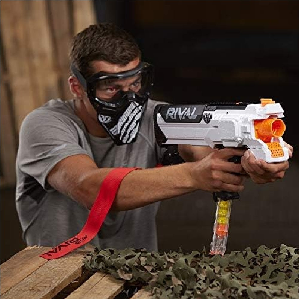 Nerf Rival Hera Mxvii 1200 White Combat Blaster – Flitit - Online