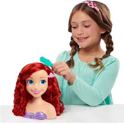 رؤوس تصفيف الشعر الصغيرة من شركة جاست بلاي ديزني برينسيس - أرييل 