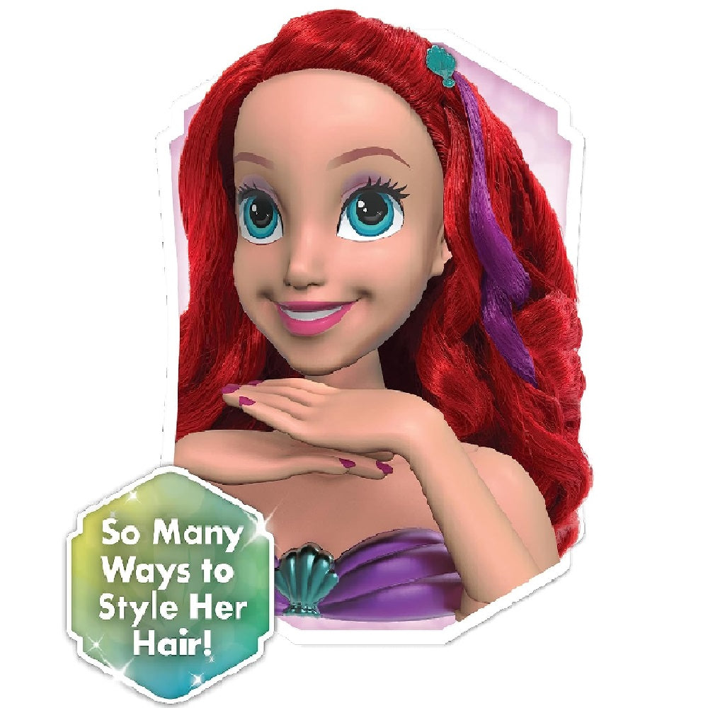 Just Play Disney Princess Feature Spa Styling Head -Ariel