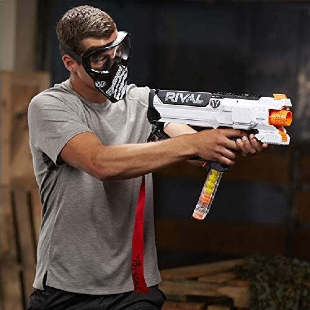 Nerf Rival Hera Mxvii 1200 White Combat Blaster – Flitit - Online