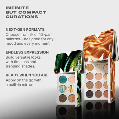 Morphe Cyber Chrome Eyeshadow Palette