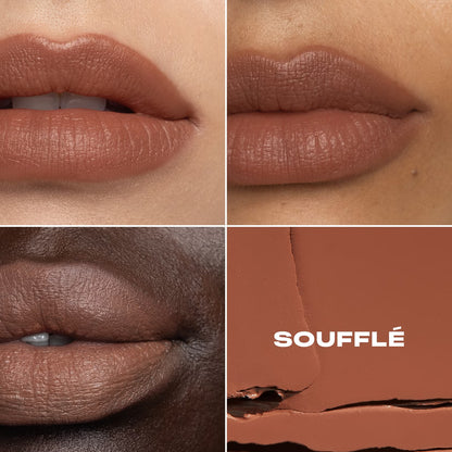 Morphe Lip Filter Hydroplump Soft Matte Lipstick 2.3g - Souffle