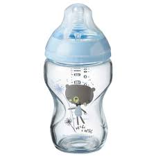 Tommee Tippee - Closer To Nature Glass -250ML, Boy