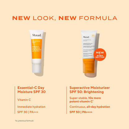 Murad Superactive Moisturiser SPF Brightening 50ml