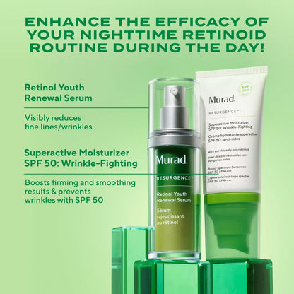 Murad Superactive Moisturiser SPF Wrinkle Fighting 50ml