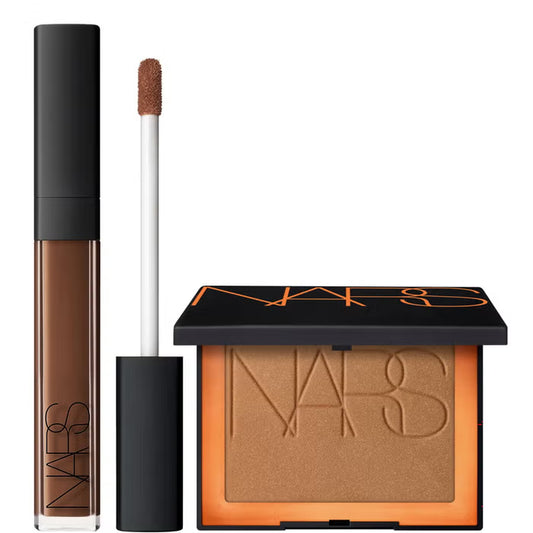 NARS Radiant Creamy Concelear Deep Coffee and Laguna Bronzing Powder