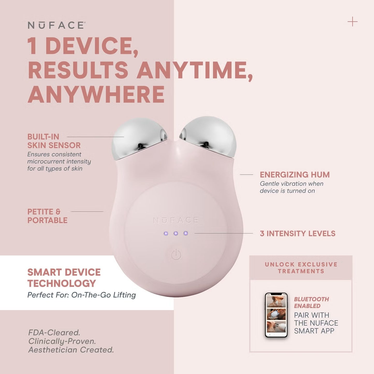 NuFace Mini Starter Kit - Violet Dusk