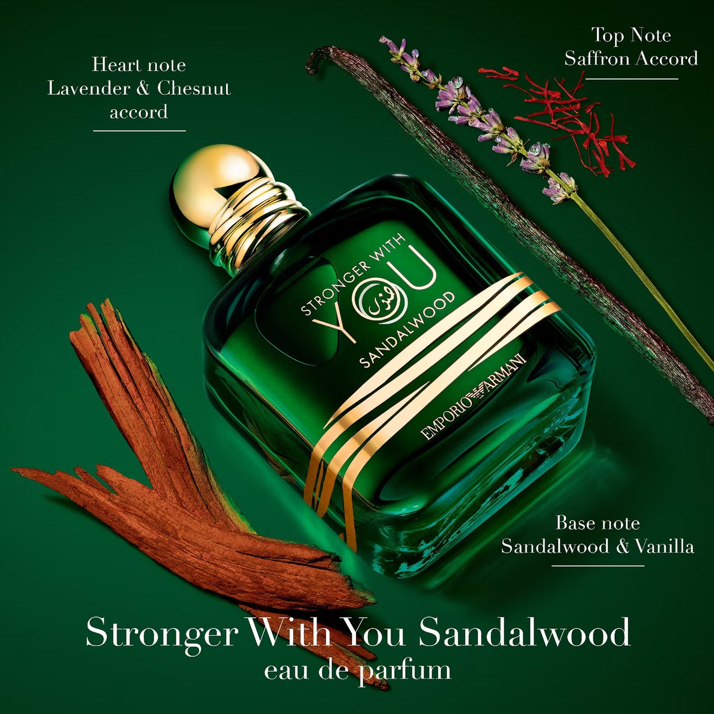 Armani Stronger With You Sandalwood Limited Edition Eau de Parfum 100ml