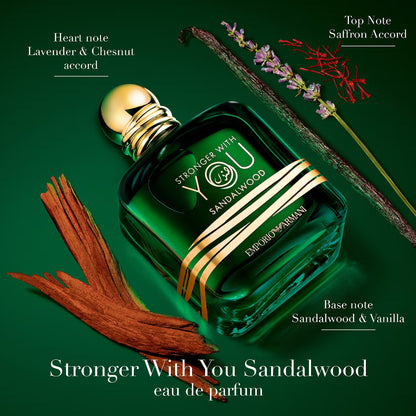 Armani Stronger With You Sandalwood Limited Edition Eau de Parfum 100ml