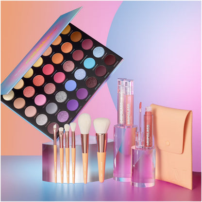 Morphe Aurascape Dripglass Glazed Highshine Pearlized Lip Gloss 3.8ml - Cosmic Coral