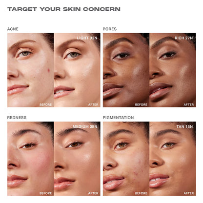 Morphe Lightform Extended Hydration Foundation 30ml - 2 - Light 02N