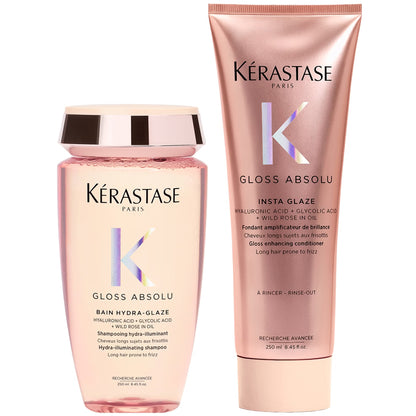 Kérastase Gloss Absolu Shampoo and Conditoner Bundle