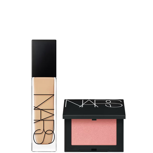 NARS Natural Longwear Foundation Santa Fe and Blush Orgasm