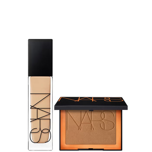 NARS Natural Longwear Foundation Santa Fe and Laguna Bronzing Powder