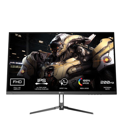 GamerTek Striker 24" FHD 200Hz Gaming Monitor Black
