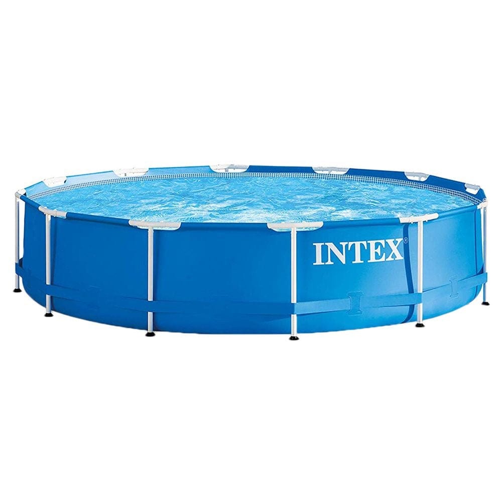 Intex Outdoor Intex Metal Frame Pool With Pump (12ft)