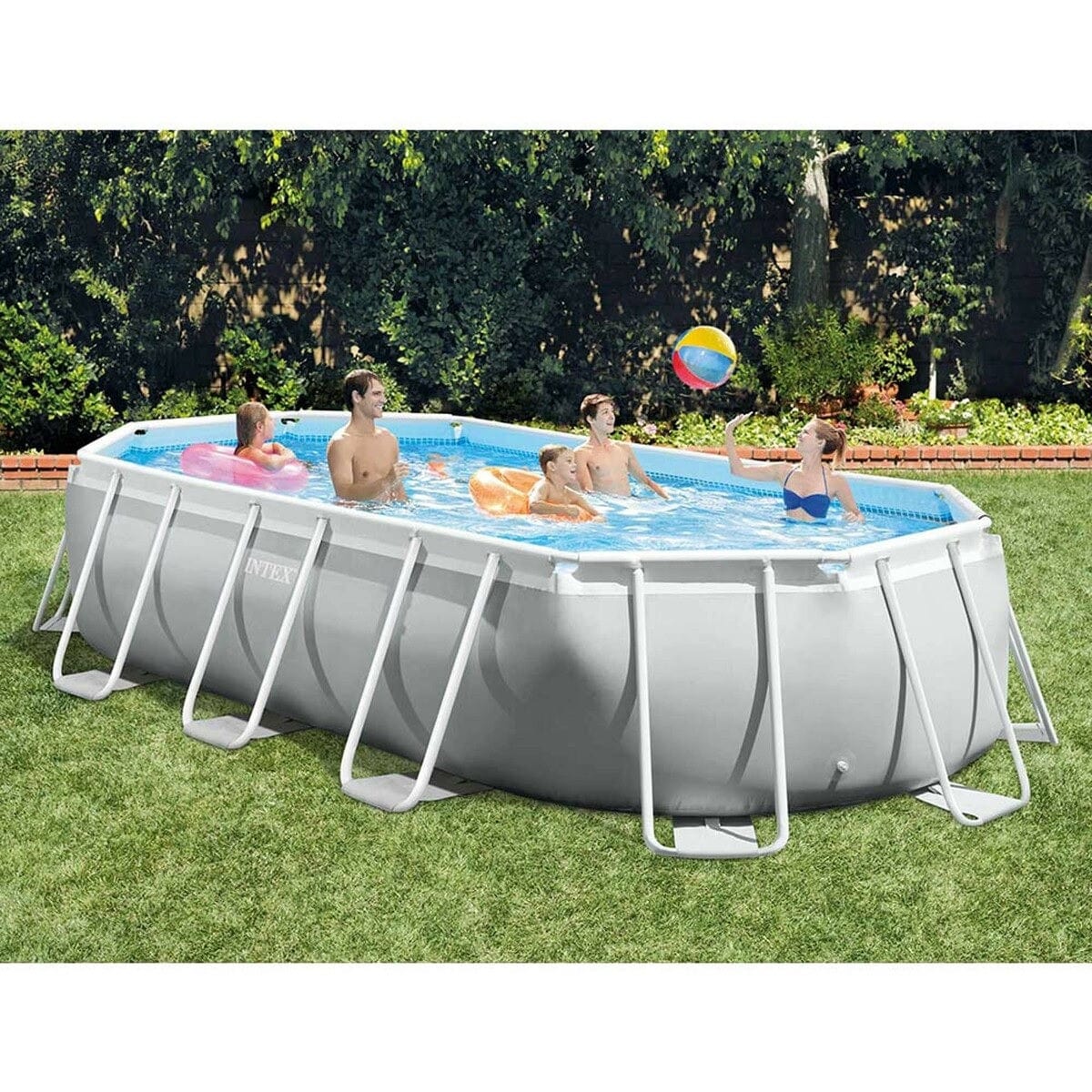 Intex Outdoor Intex Prism Frame Oval Pool (503x274x122)