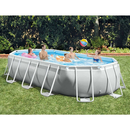 Intex Outdoor Intex Prism Frame Oval Pool (503x274x122)