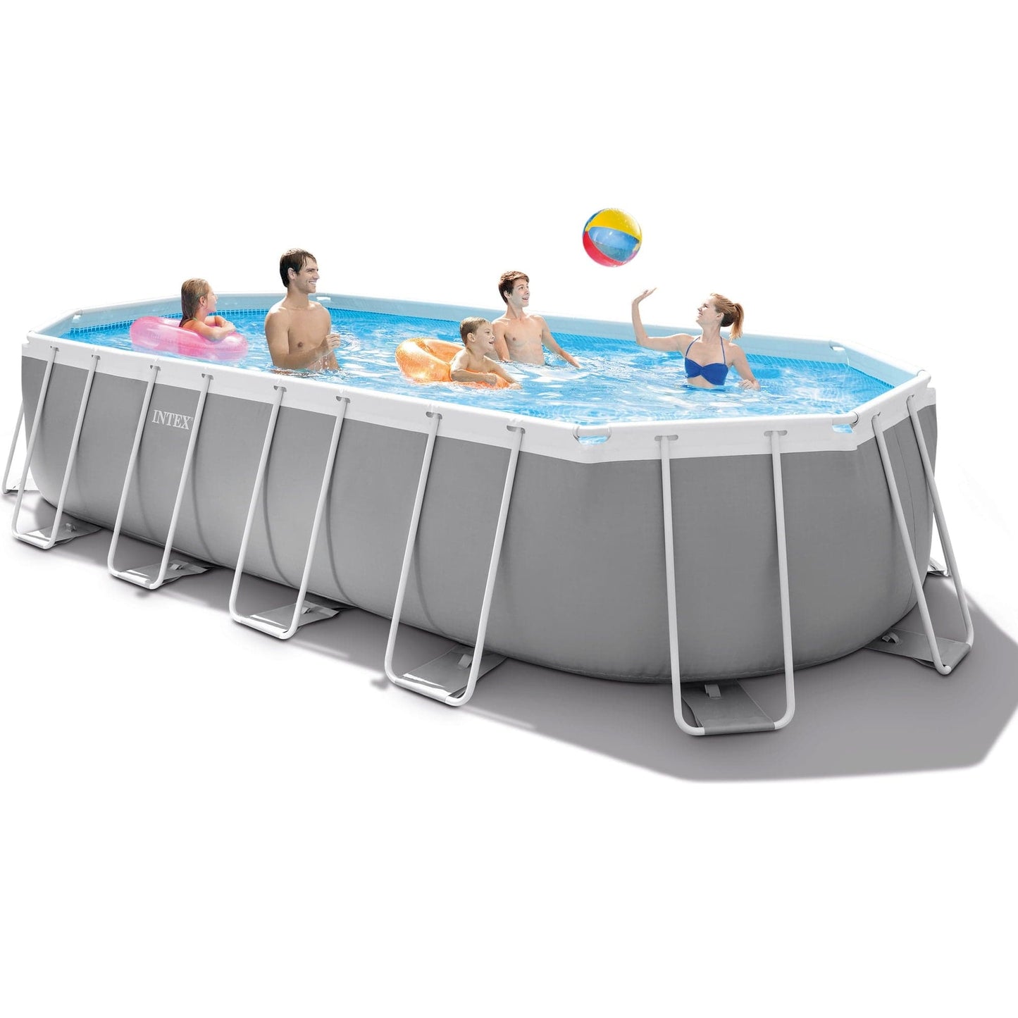Intex Outdoor Intex Prism Frame Oval Pool (610x305x122)