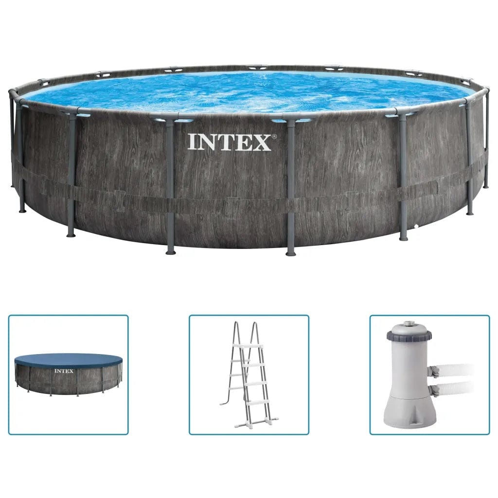 Intex Outdoor Intex Prism Greywood Set (457x122)