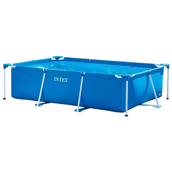 Intex Outdoor Intex Rectangular Frame Only Pool Without Pump (3x2x.75)