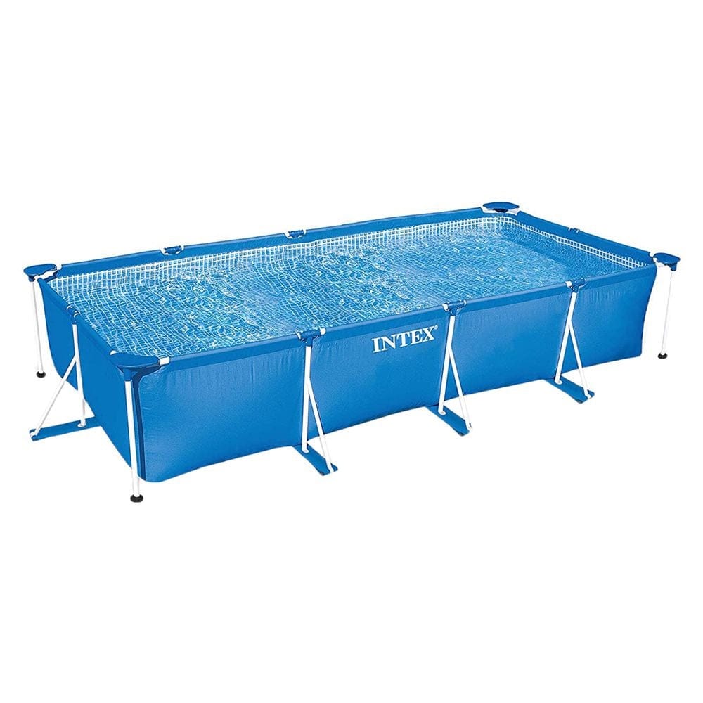 Intex Outdoor Intex Rectangular Frame Only Pool Witout Pump (2.2x1.5x.6)