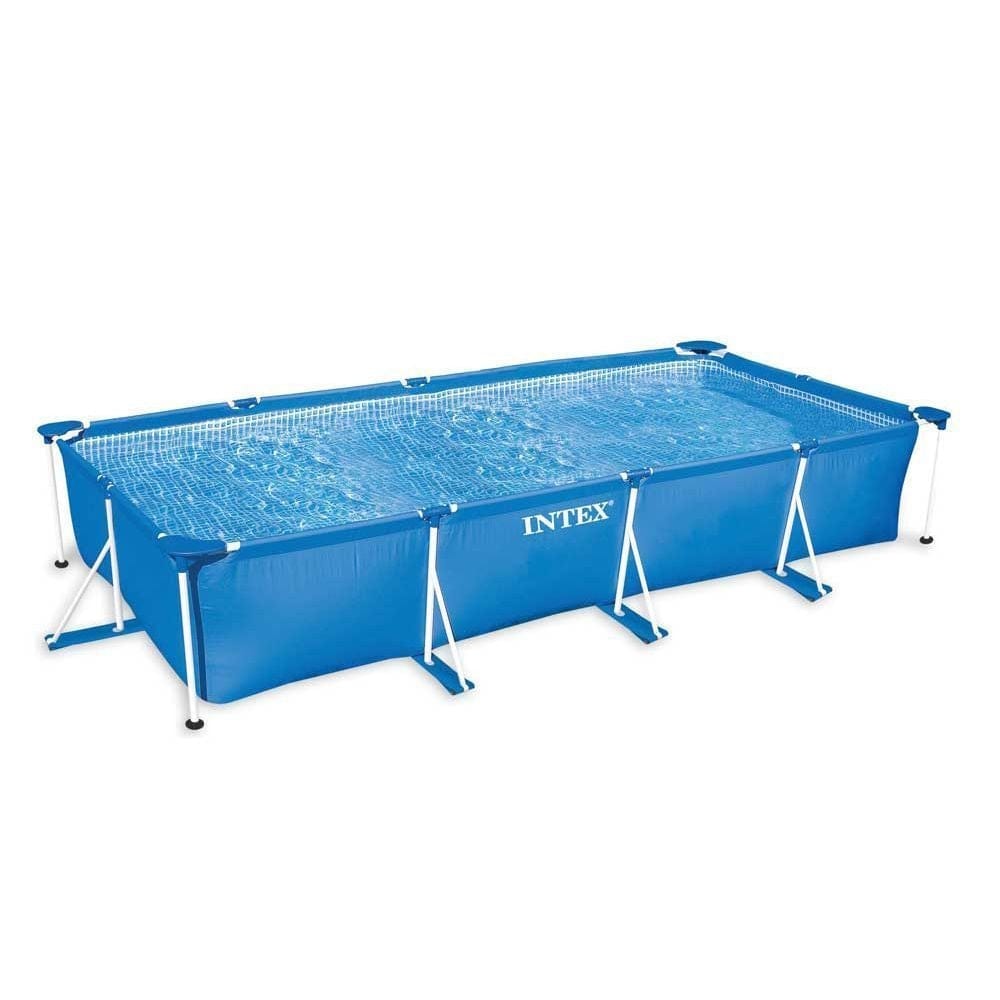 Intex Outdoor Intex Rectangular Frame Pool With Pump (4.5x2.2x84)