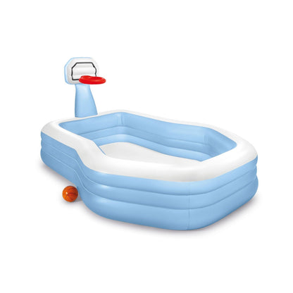 Intex Outdoor Intex Swim Center Shooting Hoops Family Pool