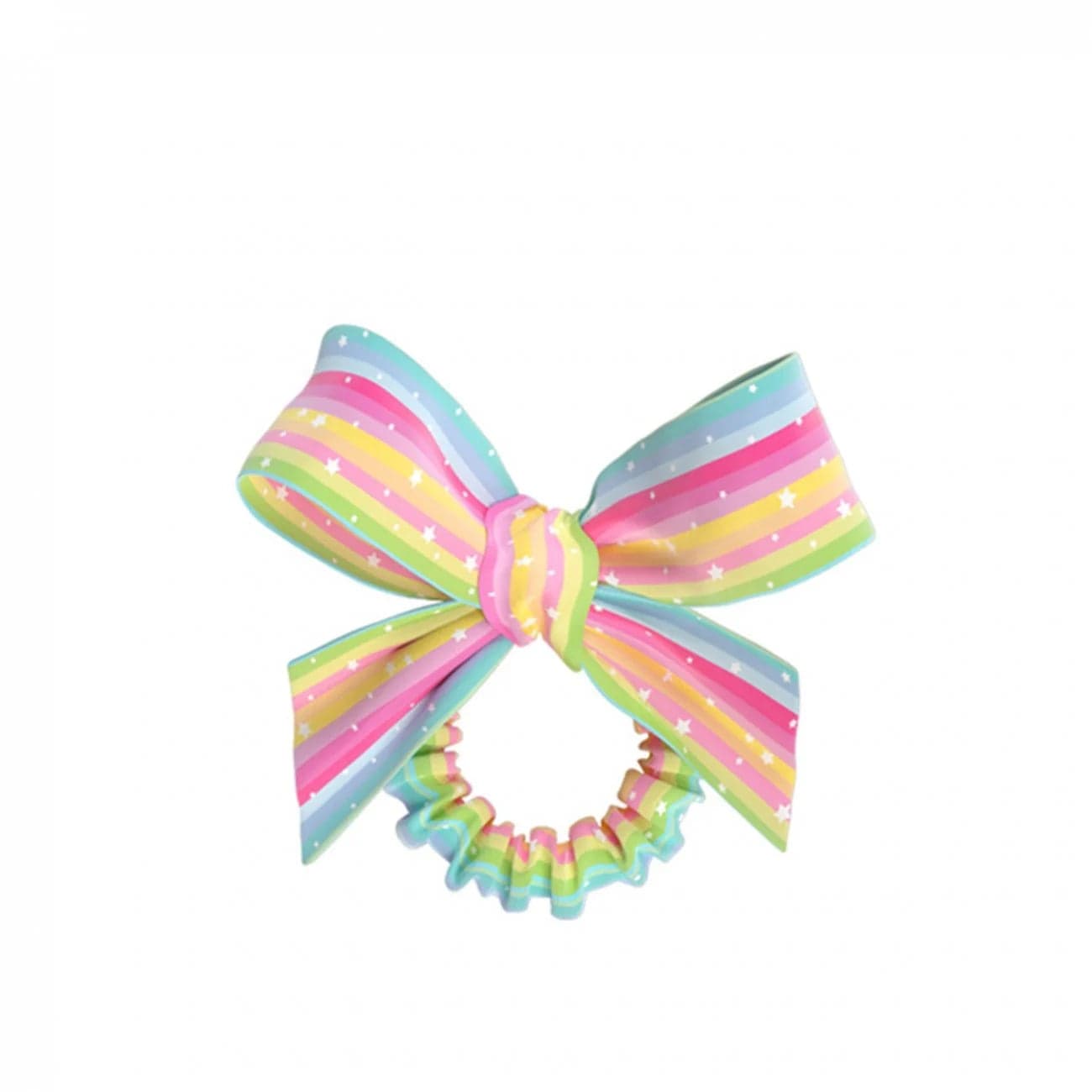 INVISIBOBBLE Hair Accessory KIDS SLIM SPRUNCHIE w. Bow Lets Chase Rainbows