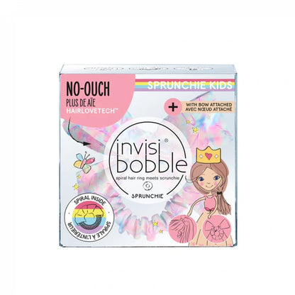 INVISIBOBBLE Hair Accessory KIDS SLIM SPRUNCHIE w. Bow Lets Chase Rainbows