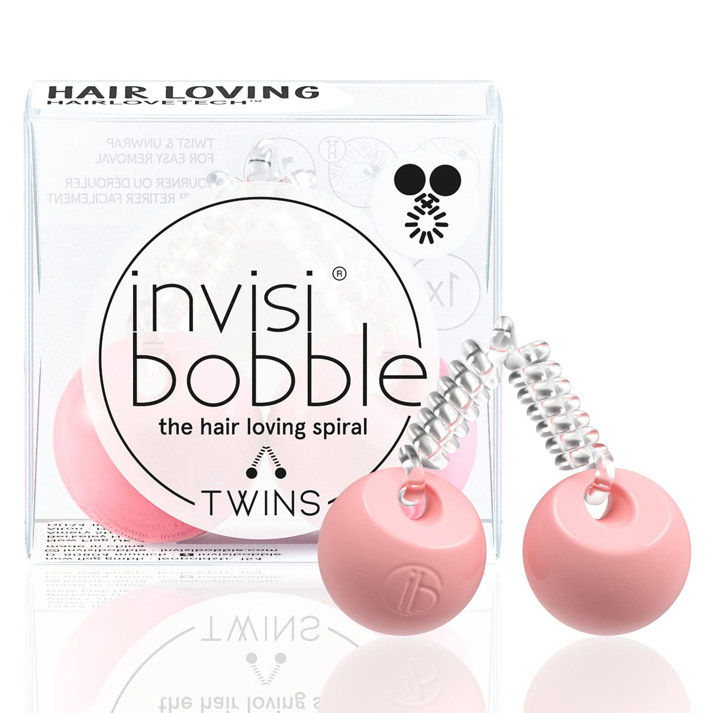 INVISIBOBBLE Hair Accessory ORIGINAL TWINS Prima Ballerina