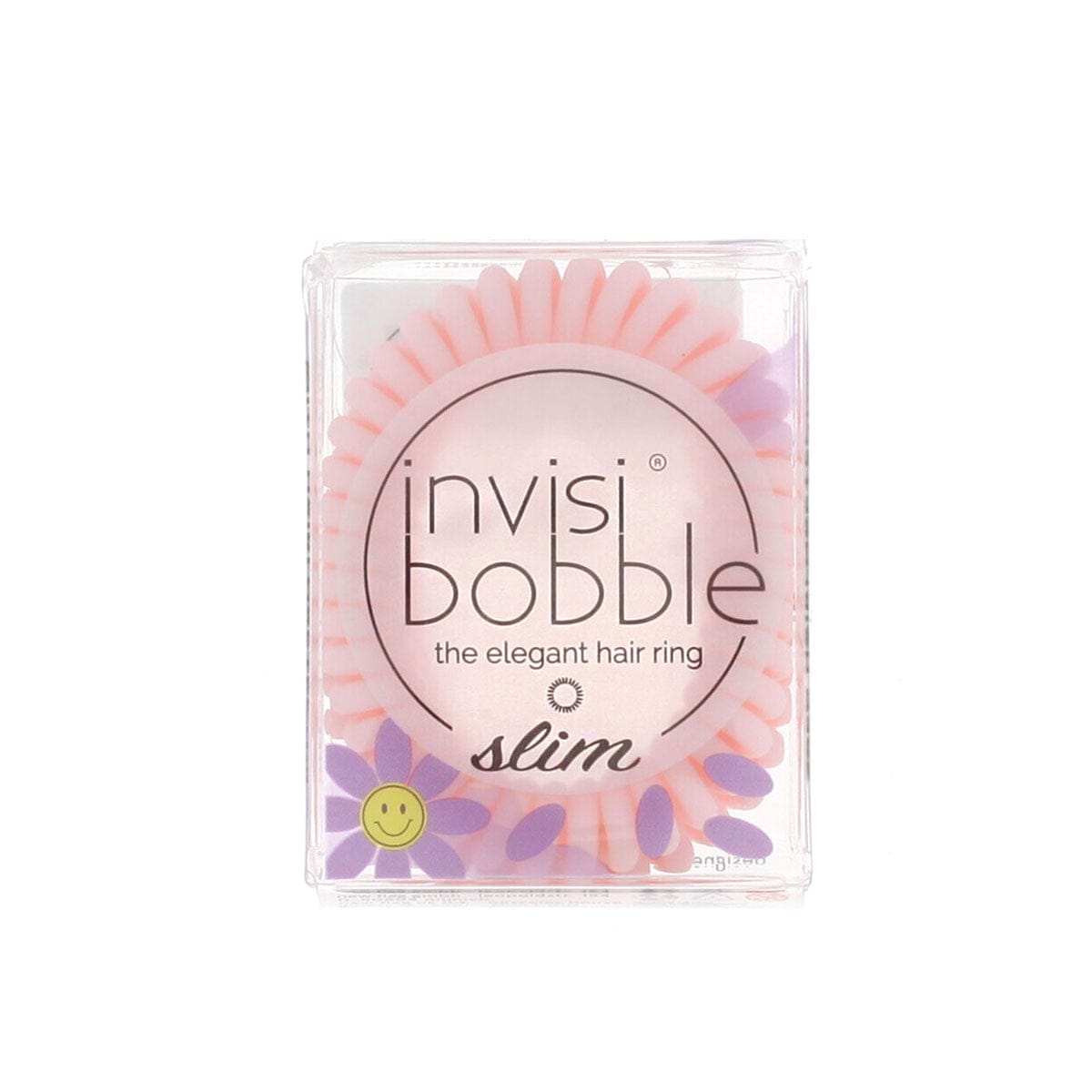 INVISIBOBBLE Hair Accessory SLIM Retro Dreamin Cuter than you Pink