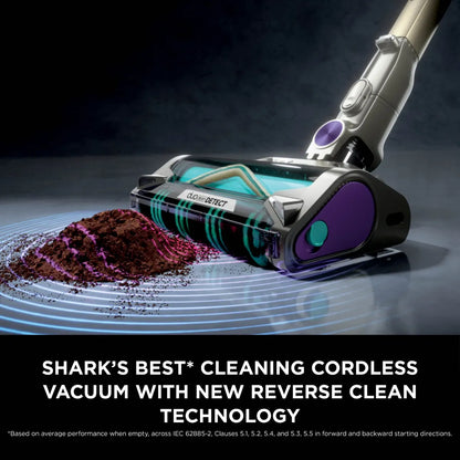 Shark PowerDetect Cordless Vacuum Cleaner IP1251MET - Mocha Grey / Brass