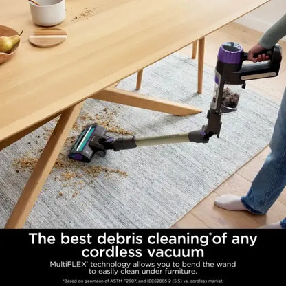 Shark PowerDetect Clean & Empty Cordless Pet Vacuum IP3251MET - Mocha Grey / Brass