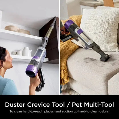 Shark PowerDetect Clean & Empty Cordless Pet Vacuum IP3251MET - Mocha Grey / Brass