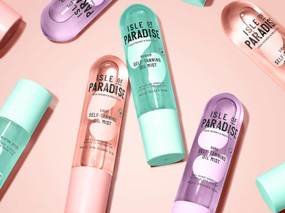 Isle of Paradise Light Self-Tanning Oil Mist 200ml